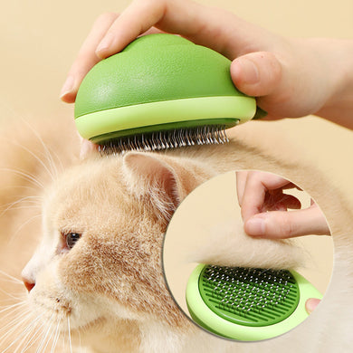 Avocado-Shaped Pet Grooming Brush – Cat & Dog Hair Remover