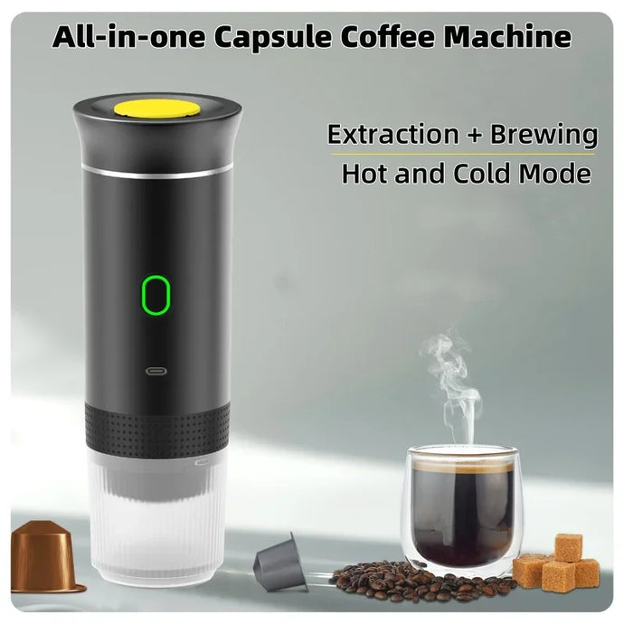 USB tragbare elektrische Espresso maschine 3-in-1 Kapsel
