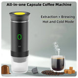 USB tragbare elektrische Espresso maschine 3-in-1 Kapsel