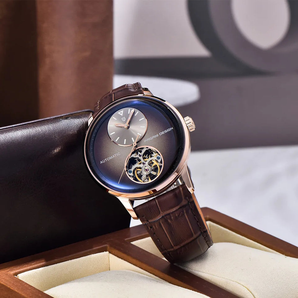 PAGANI DESIGN Neue 42 MM Pilotenuhr Mode Freizeit