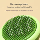 Avocado-Shaped Pet Grooming Brush – Cat & Dog Hair Remover