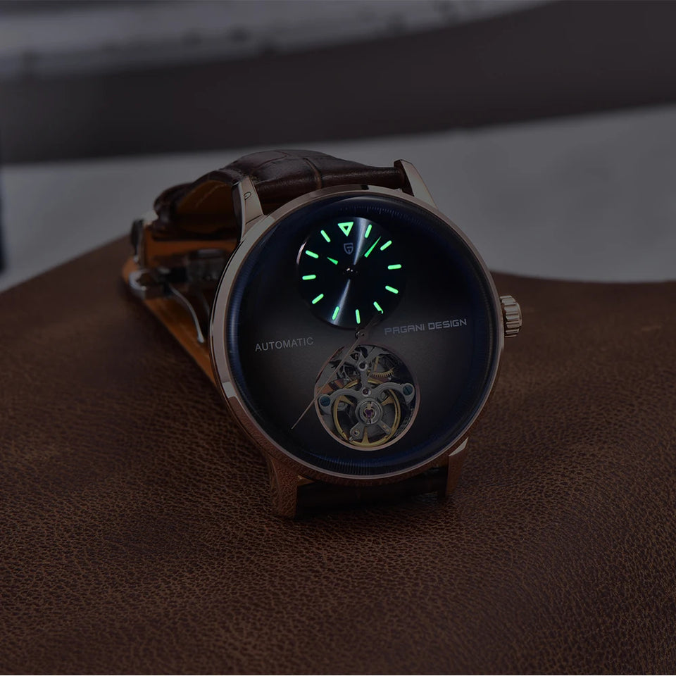 PAGANI DESIGN Neue 42 MM Pilotenuhr Mode Freizeit