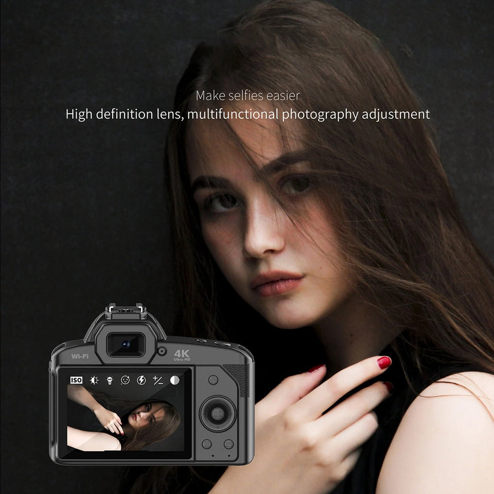 3 Zoll ips Digital kamera 4k 64mp Farbdisplay 16x