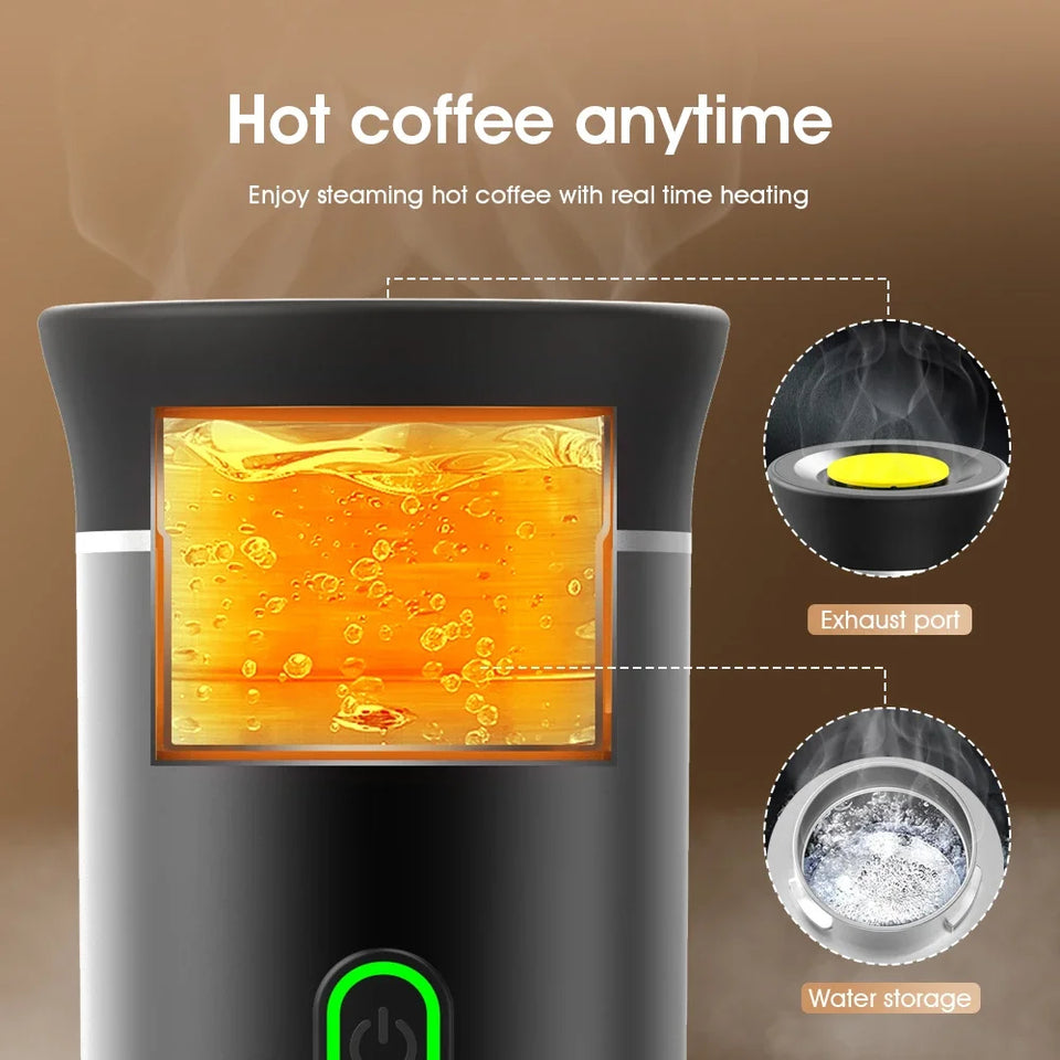 USB tragbare elektrische Espresso maschine 3-in-1 Kapsel