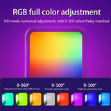 Mini RGB Hot Boot füllen Licht Live-Fotografie führte
