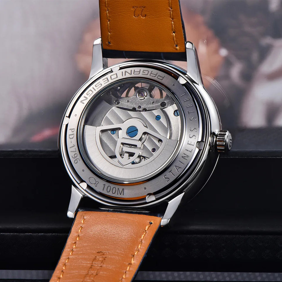 PAGANI DESIGN Neue 42 MM Pilotenuhr Mode Freizeit