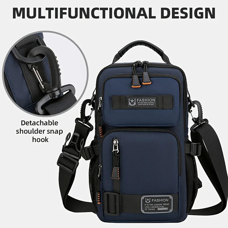 Herren-Brusttasche, multifunktional, Molle-Hüfttasche