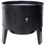 16-Inch Charcoal Smoked Vertical Grill – Portable Outdoor Smoker