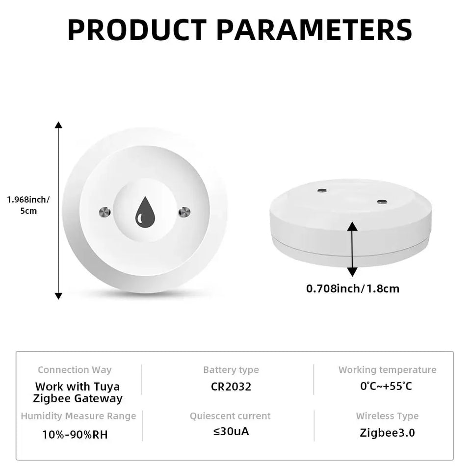 Alarm Überlauf Wasserlecksensor für Küche/Badezimmer