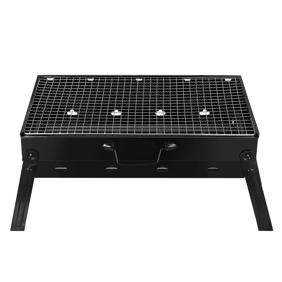 Portable Foldable Charcoal BBQ Grill – Lightweight & Compact