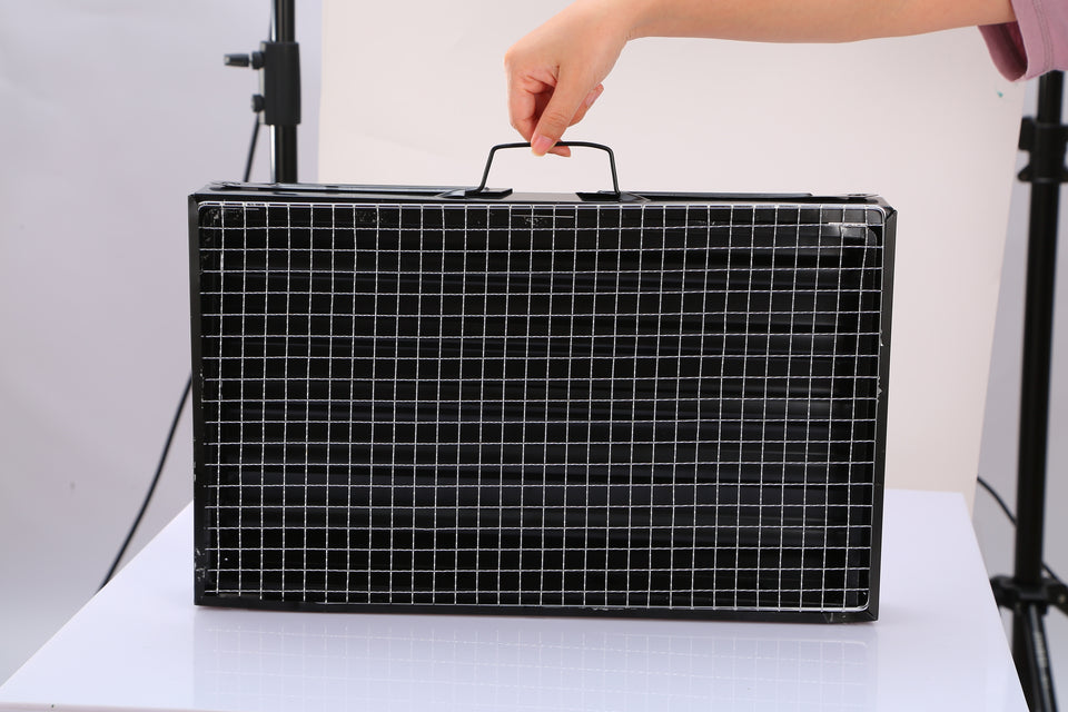 Portable Foldable Charcoal BBQ Grill – Lightweight & Compact