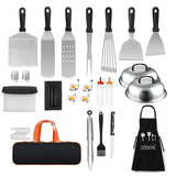 Cooking Shovel BBQ Shovel Teppanyaki Tool BBQ Combination Grill