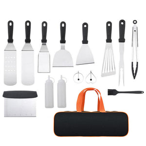 Cooking Shovel BBQ Shovel Teppanyaki Tool BBQ Combination Grill