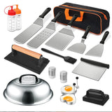 Cooking Shovel BBQ Shovel Teppanyaki Tool BBQ Combination Grill