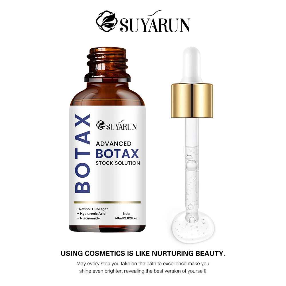 SUYARUN Professional Botax Serum Anti-Aging - Fast Absorbing Face Treatment, Lift & Firm Skin, Reduce Wrinkles - Vegan.