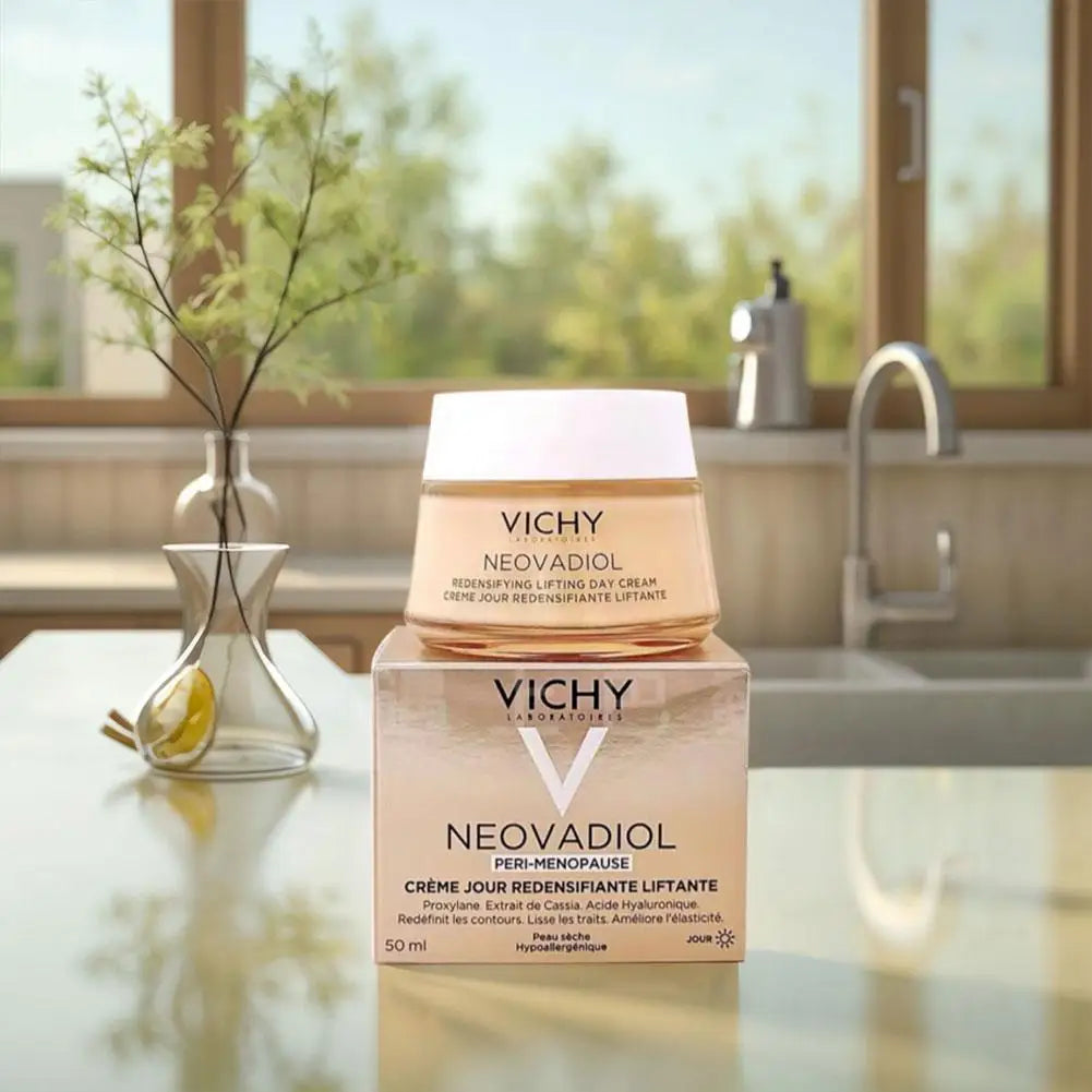 VICHY Menopause Night Cream Day Cream Highly Effective Facial Firming Firmness Radiance Deep Moisturizing Nourishing Skin Care