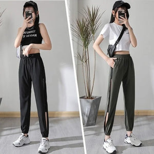 Jogging Fitness Sport und Capris Damen hosen Harem mit