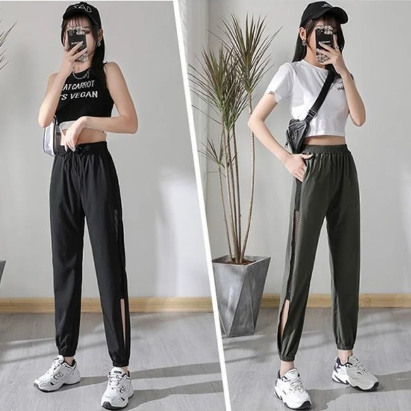 Jogging Fitness Sport und Capris Damen hosen Harem mit