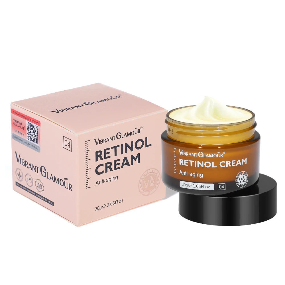 Retinol Facial Cream Anti-aging Removal Wrinkle Fine Lines Repair Skin Barrier Whitening Brightening Moisturizing Face Cream
