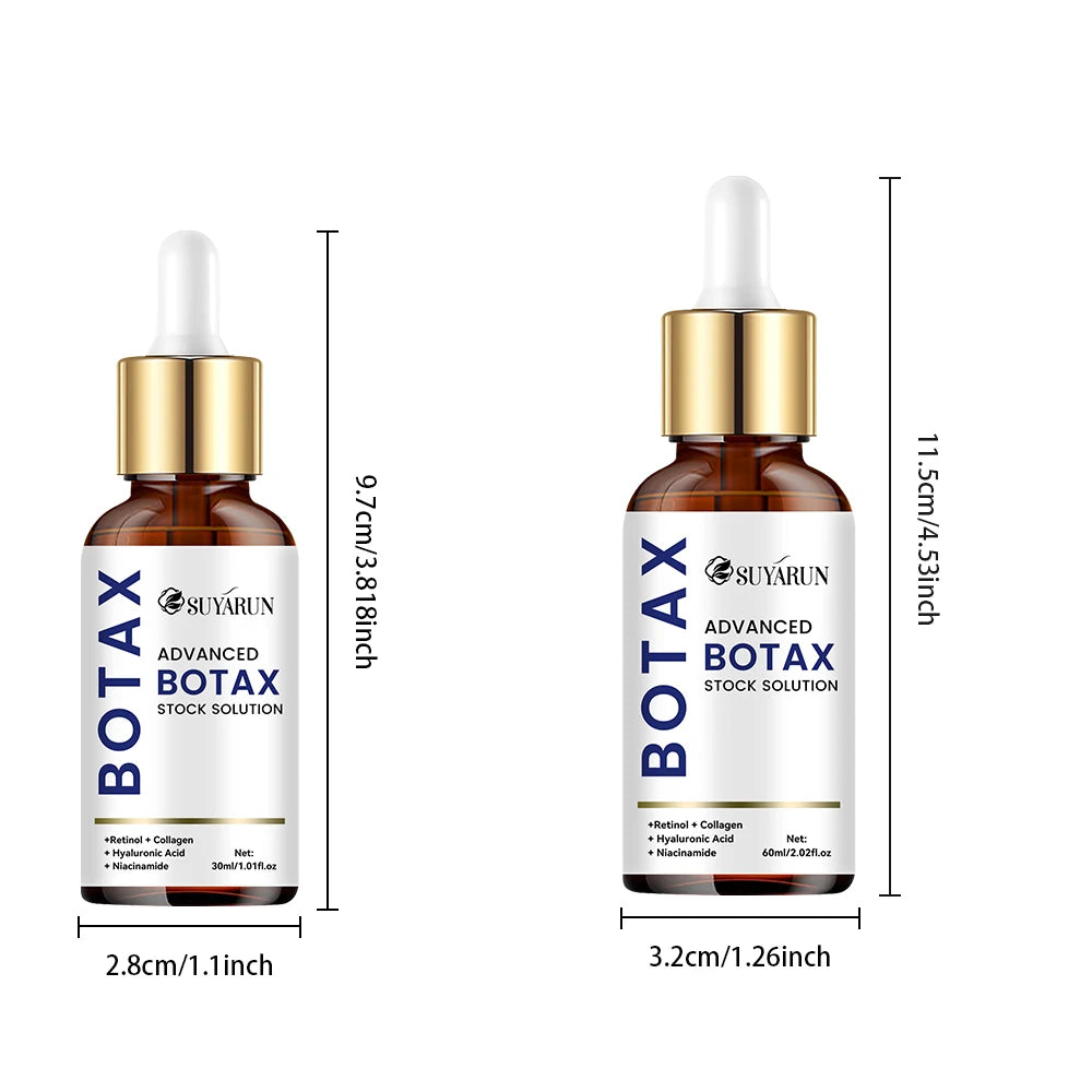 SUYARUN Professional Botax Serum Anti-Aging - Fast Absorbing Face Treatment, Lift & Firm Skin, Reduce Wrinkles - Vegan.