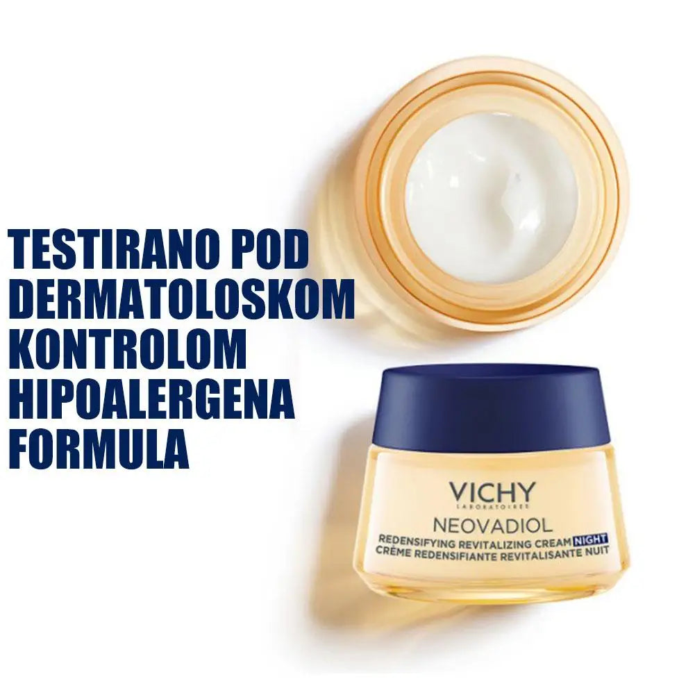 VICHY Menopause Night Cream Day Cream Highly Effective Facial Firming Firmness Radiance Deep Moisturizing Nourishing Skin Care