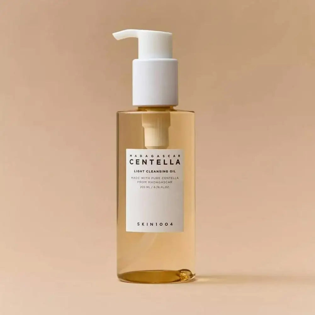 Korean Centella Non-Irritating Facial Cleansing Oil - Removes Makeup Purifies Shrinks Pores Deeply Nourishes Skin Skincare