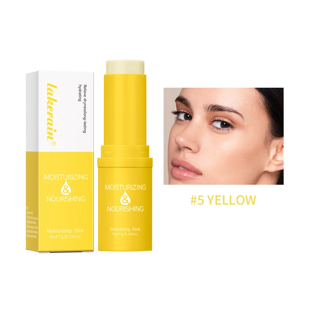 Moisturizing Balm Stick Anti-Wrinkle Hydrating Dry Skin Multi Balm Cream Easy to Absorb Not Sticky Makeup Stick Balm 7g