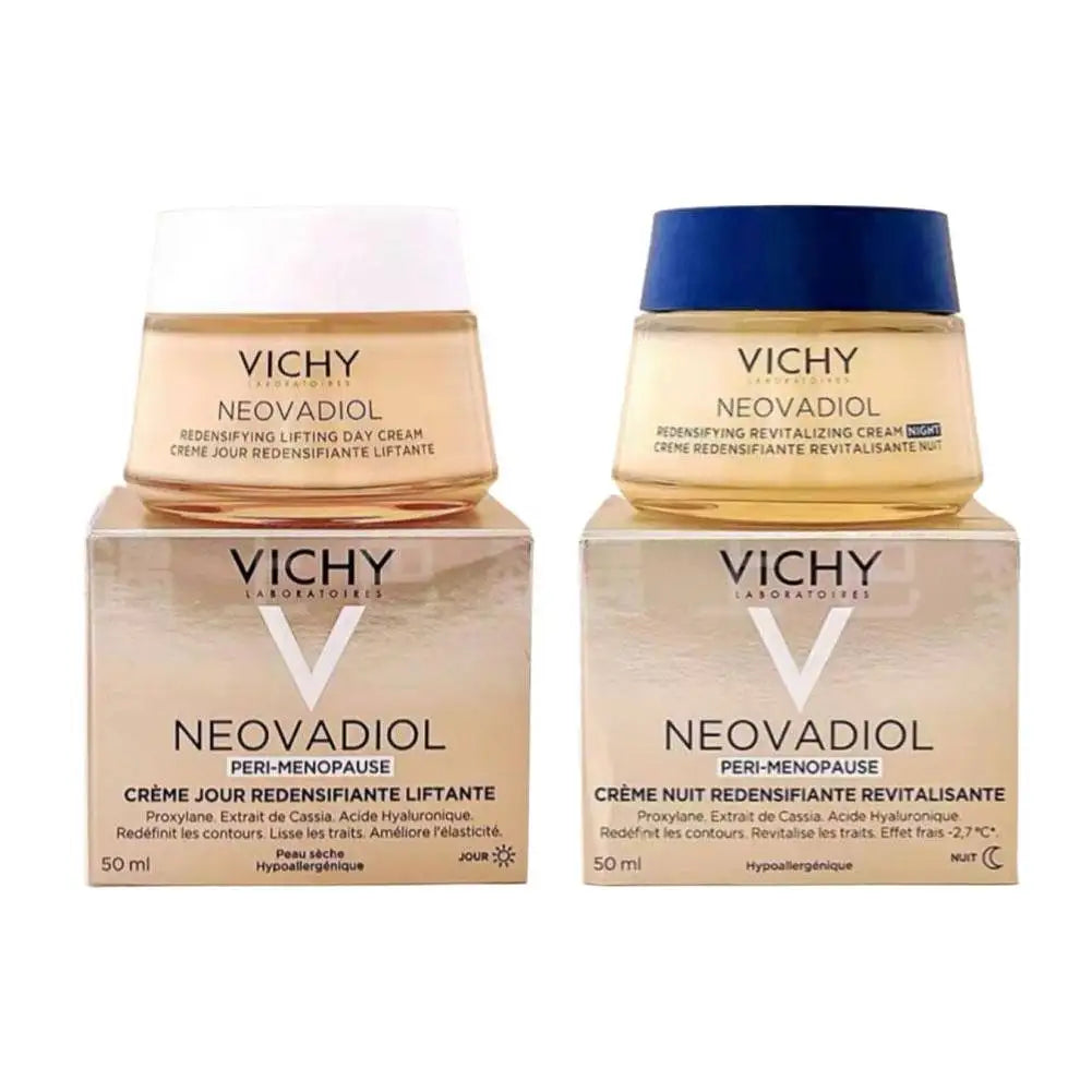 VICHY Menopause Night Cream Day Cream Highly Effective Facial Firming Firmness Radiance Deep Moisturizing Nourishing Skin Care