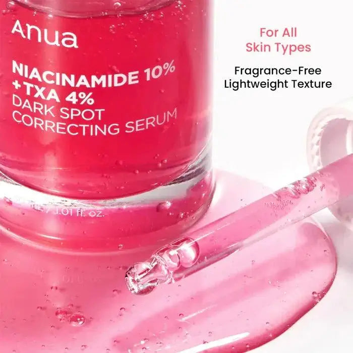 Anua Dark Correcting Essence 10% Niacinamide+ 4% Tranexamic For Dark Spots Hyperpigmentation smooth texture Glow Skin Tone