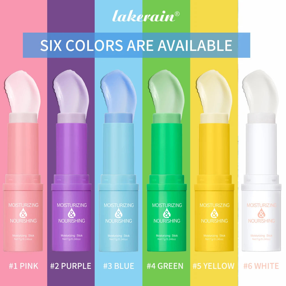 Moisturizing Balm Stick Anti-Wrinkle Hydrating Dry Skin Multi Balm Cream Easy to Absorb Not Sticky Makeup Stick Balm 7g