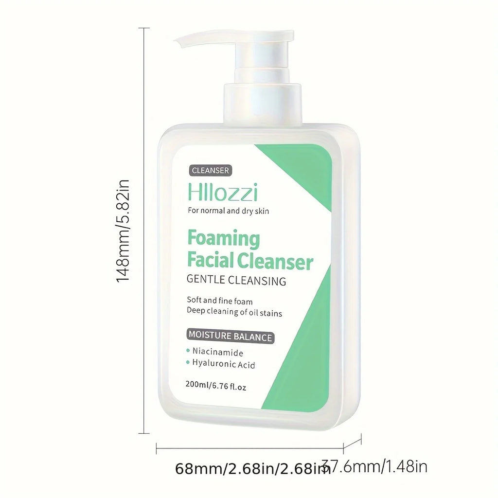 Niacinamide facial cleanser Cleansing Acne Oil Control Blackhead Remover Shrink Pores Remove grease Skin Care