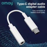 Type-C to 3.5mm AUX Audio Adapter – Universal for Smartphones