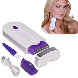 USB Rechargeable Epilator – Portable Hair Removal for Face, Body & Bikini