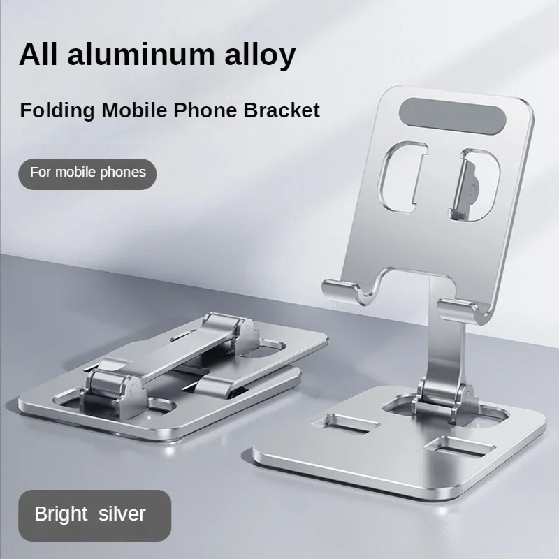 Foldable Aluminum Phone & Tablet Stand – Universal Desk Mount
