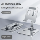 Foldable Aluminum Phone & Tablet Stand – Universal Desk Mount