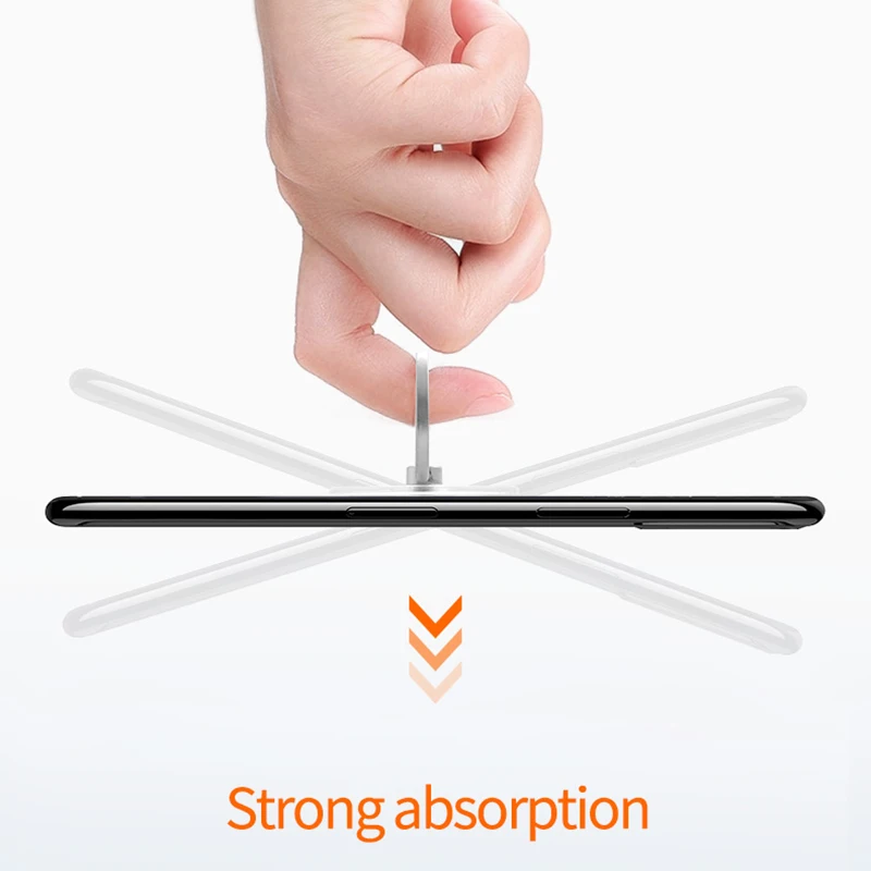 Magnetic Transparent Phone Ring Holder – Universal for iPhone & Smartphones