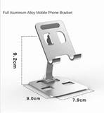 Foldable Aluminum Phone & Tablet Stand – Universal Desk Mount