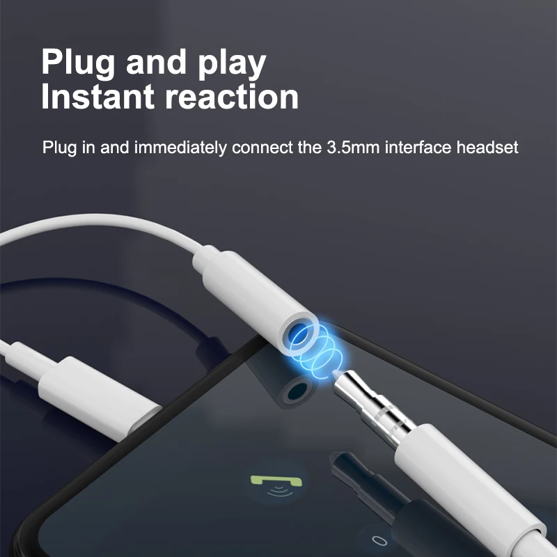 Type-C to 3.5mm AUX Audio Adapter – Universal for Smartphones